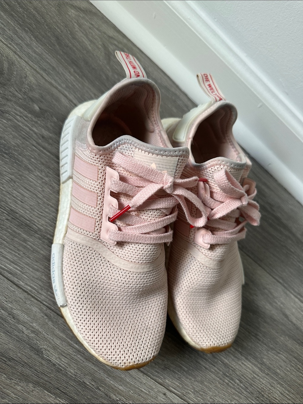 Adidas NMD_R1 Pink Gum Lifestyle Shoes Casual Sneakers BB7588 Womens Size 8